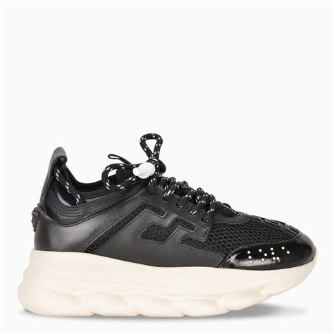 versace black chain reaction sneakers|cheap versace chain reaction sneakers.